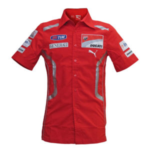 4050795644947 camicia ufficiale Ducati Corse replica Team MotoGp Uomo Ducati shop online store abbigliamento originale merchandise
