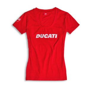 98769054 T-shirt Ducati Ducatiana Red Woman