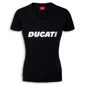 98769055 T-shirt Ducati Ducatiana Nera Donna