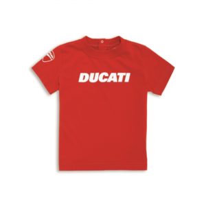 9876906 t shirt ufficiale Ducati Ducatiana rossa cotone bambino bimbo Ducati shop online store abbigliamento originale merchandise