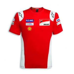 987694956 t shirt ufficiale Ducati corse replica Team motoGP Uomo Ducati shop online store abbigliamento originale merchandise