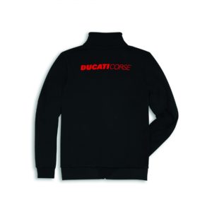 98769738 Official Sweatshirt Ducati Corse Man - Sketch full zip Black