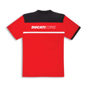 98769905 t shirt ufficiale Ducati corse Power DC19 aquamove Uomo Ducati shop online store abbigliamento originale merchandise