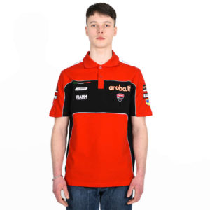 Genuine Ducati Corse Motorcycle Racing Red Smart Polo Shirt98770025SALE 