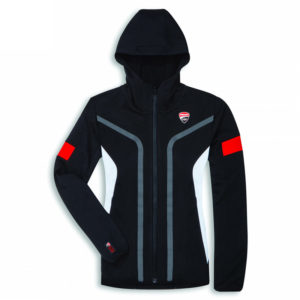 98769909 Hoodie Ducati Corse Power Woman fullzip winter sweatshirt