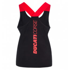 2036016_Fitness Training Tank Top Ducati Corse Woman Black
