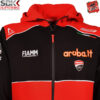 Hoodie Sweatshirt Official Ducati Corse Team Aruba Racing World Superbike Man WSBK 2021 Ducati shop online store original apparel merchandise