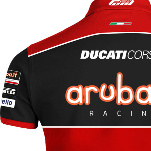 Polo Ducati Aruba WSBK man 2021 Official Superbike shop online store merchandise