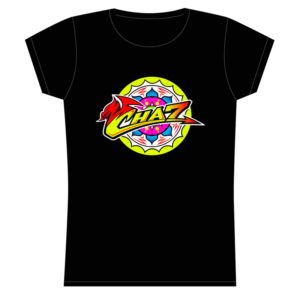 CH7DBK_T-shirt ufficiale Chaz Davies 7 WSBK Donna Nera