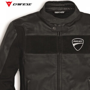 9810322 Giubbino Giacca Jacket pelle Company C2 Ducati Uomo Dainese