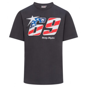 1934002 Tshirt Nicky Hayden 69 GP Champion AmericanFlag